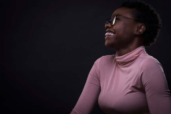 smiling-side-woman